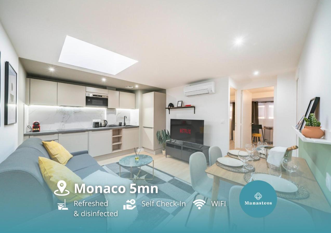 Appartamento 5Mn A Pied Monaco - Hypercentre - Aq Beausoleil Esterno foto